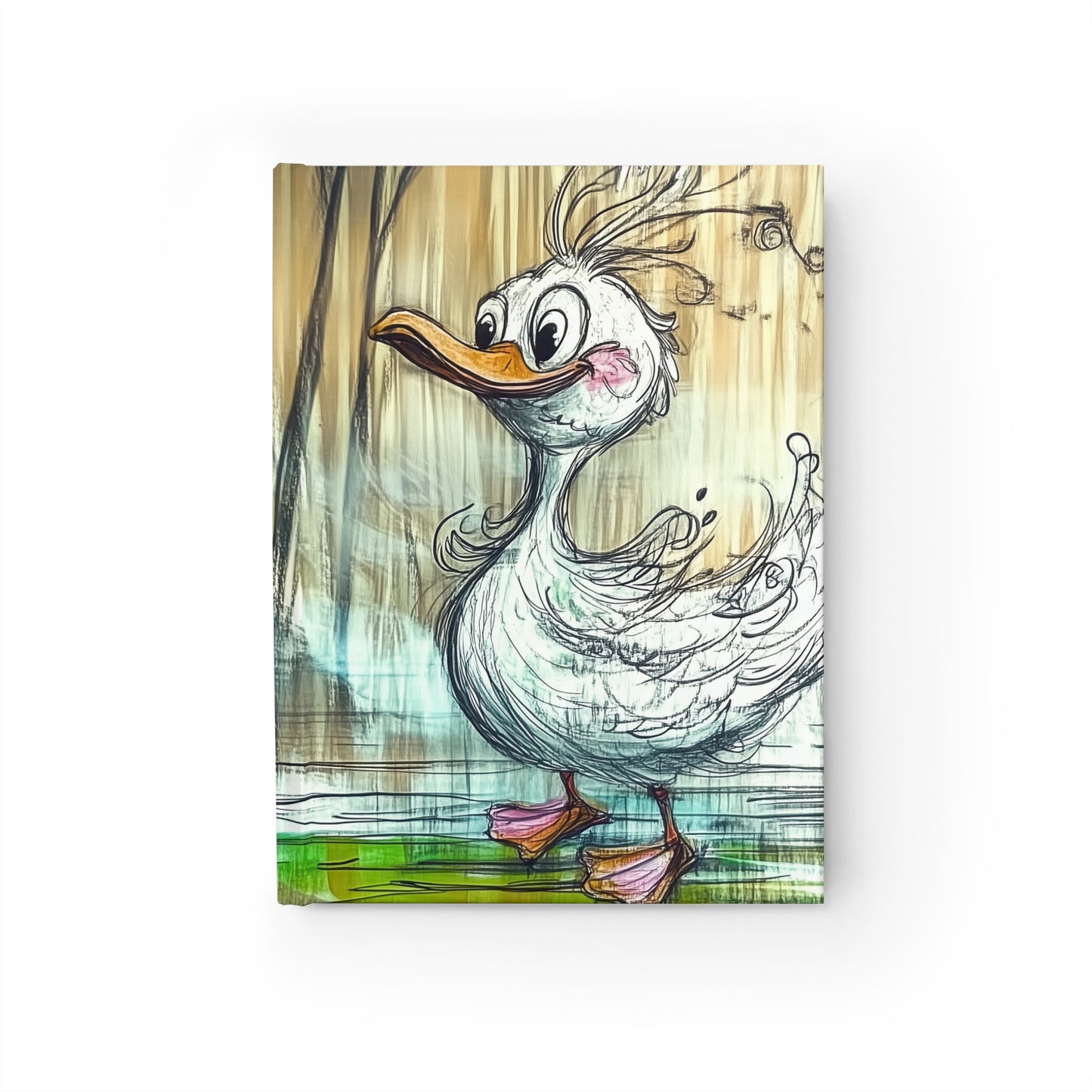 Whimsical Duck Journal - Perfect for Creative Writing and Reflection