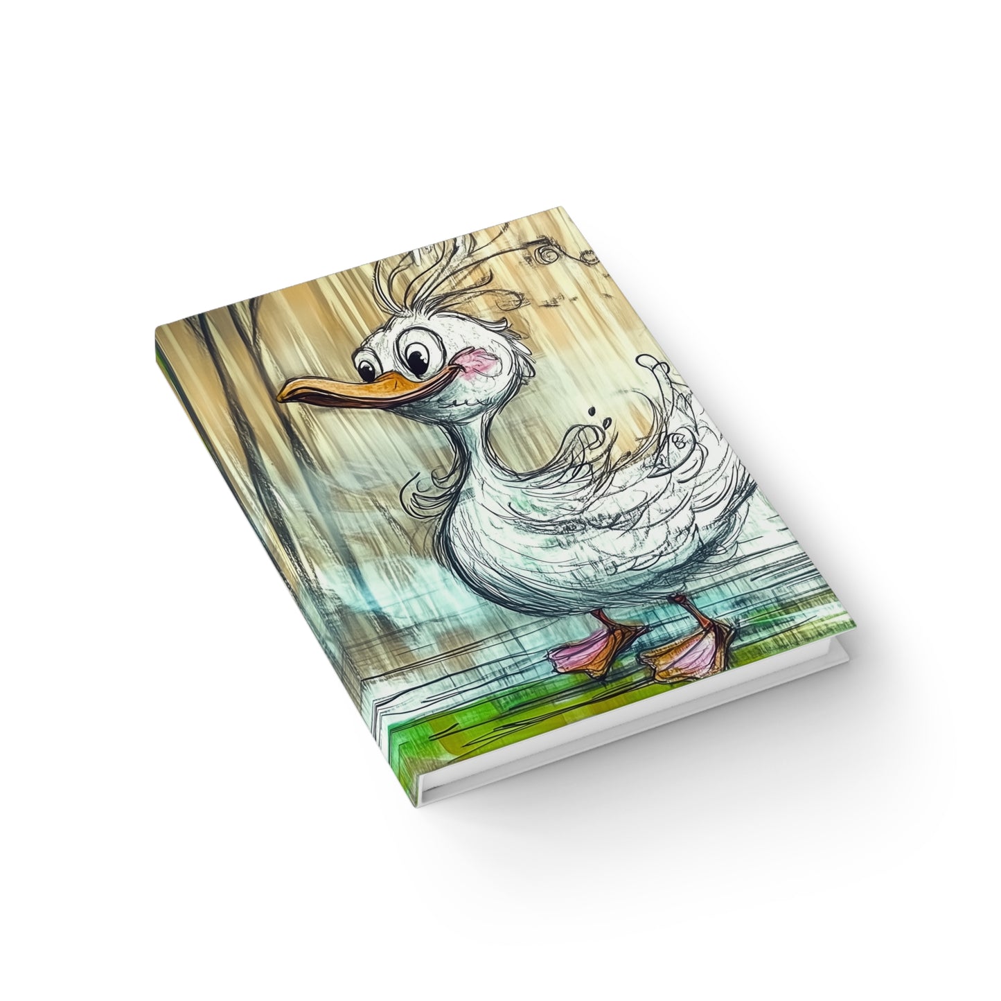 Whimsical Duck Journal - Perfect for Creative Writing and Reflection